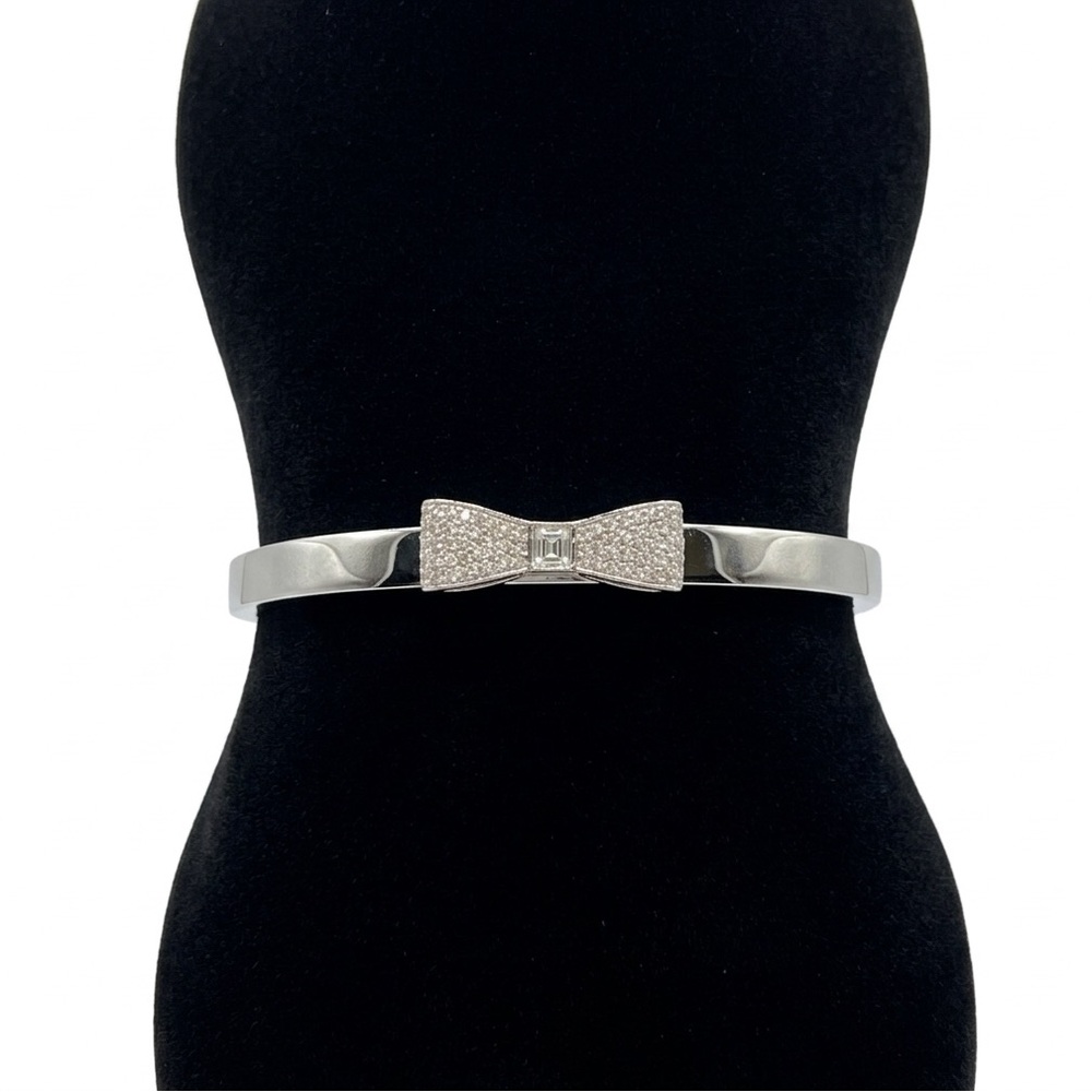Kate Spade Ready Set Bow Hinged Bangle Bracelet 2468